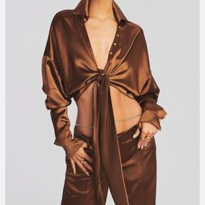 Retrofete Parker shirt cognac